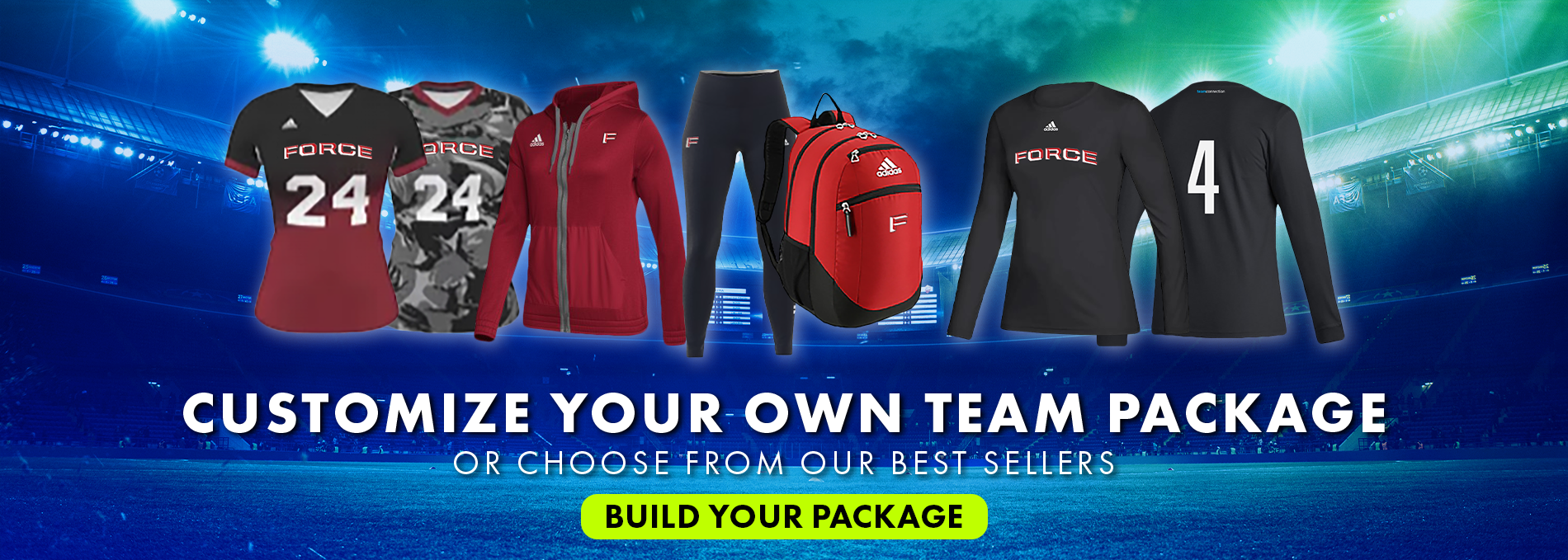 Volleyball Team Packages